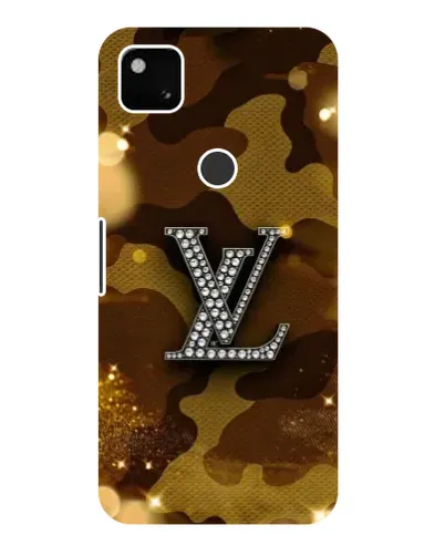 Чохол для Google Pixel 4a з картинкою «Камуфляжний Louis Vuitton»