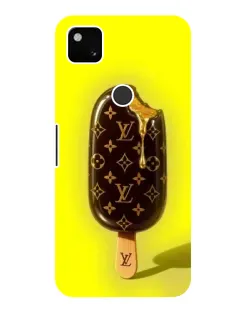 Чохол для Google Pixel 4a з картинкою «Морозиво від LV»