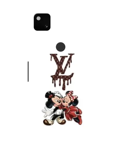 Чохол для Google Pixel 4a з картинкою «LV та Міккі Маус»