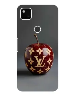 Чохол для Google Pixel 4a з картинкою «Червоне яблуко LV»