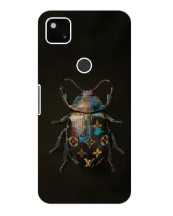 Чохол для Google Pixel 4a з картинкою «LV — мармуровий принт»