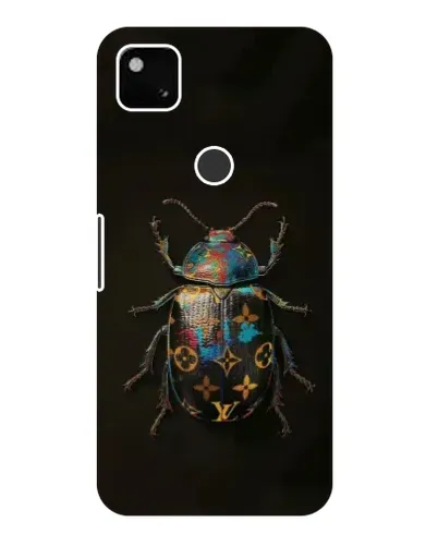 Чохол для Google Pixel 4a з картинкою «LV — мармуровий принт»