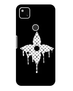 Чохол для Google Pixel 4a з картинкою «Квіткова монограма»