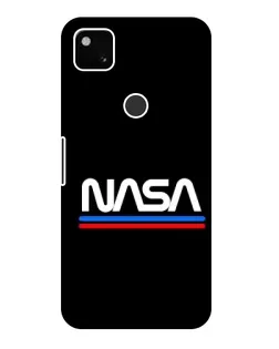 Чохол для Google Pixel 4a з картинкою «NASA — класика Red Blue»