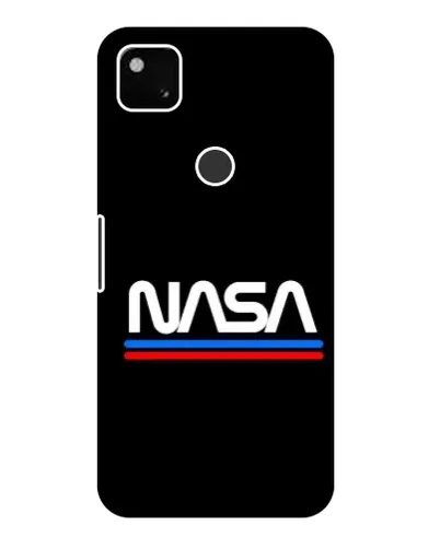 Чохол для Google Pixel 4a з картинкою «NASA — класика Red Blue»
