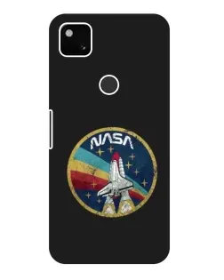 Чохол для Google Pixel 4a з картинкою «NASA — емблема місії»