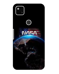Чохол для Google Pixel 4a з картинкою «Земля з космосу NASA»