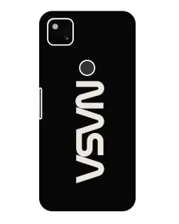 Чохол для Google Pixel 4a з картинкою «NASA — вертикальний логотип»