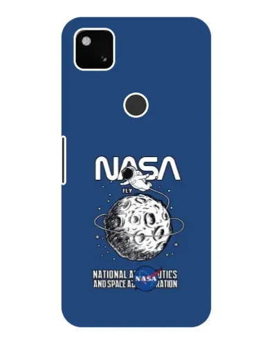 Чохол для Google Pixel 4a з картинкою «NASA — місячна місія»