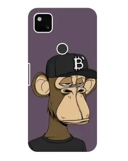 Чохол для Google Pixel 4a з картинкою «Bored Ape в кепці»