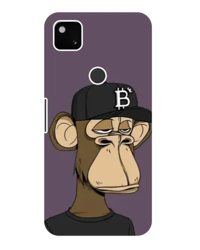 Чохол для Google Pixel 4a з картинкою «Bored Ape в кепці»