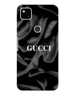 Чехол для Google Pixel 4a с картинкой «Gucci — шелковые волны»