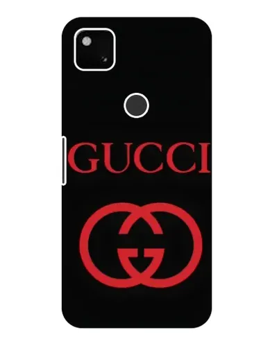 Чохол для Google Pixel 4a з картинкою «Gucci — червоний логотип»
