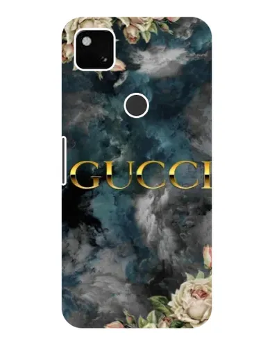 Чохол для Google Pixel 4a з картинкою «Абстрактні квіти Gucci»
