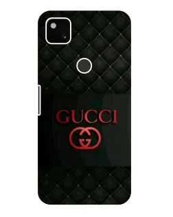 Чохол для Google Pixel 4a з картинкою «Gucci — стьобаний чорний»