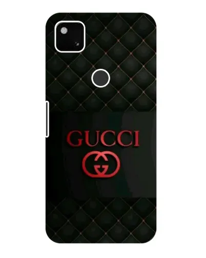 Чохол для Google Pixel 4a з картинкою «Gucci — стьобаний чорний»