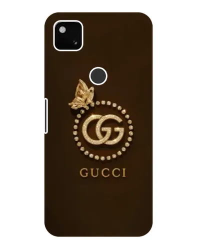 Чохол для Google Pixel 4a з картинкою «Gucci — золотий метелик»