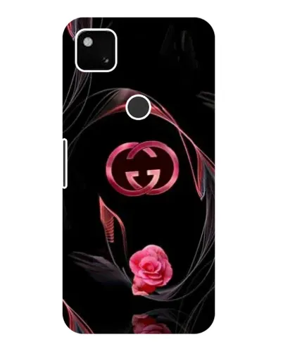 Чохол для Google Pixel 4a з картинкою «Gucci — неонова троянда»