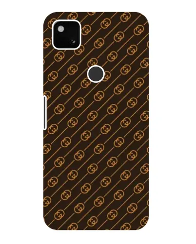 Чохол для Google Pixel 4a з картинкою «Gucci — золоті діагоналі»