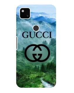 Чохол для Google Pixel 4a з картинкою «Gucci — гірський пейзаж»