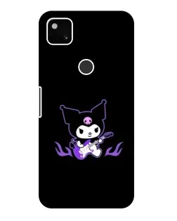 Чехол для Google Pixel 4a с картинкой «Электрическая Kuromi»