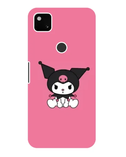 Чехол для Google Pixel 4a с картинкой «Хмурая Kuromi»