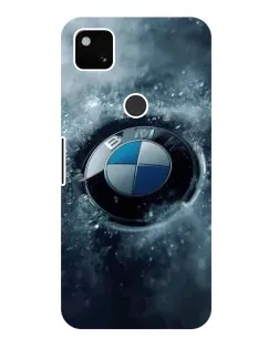 Чохол для Google Pixel 4a з картинкою «Логотип BMW — лід»