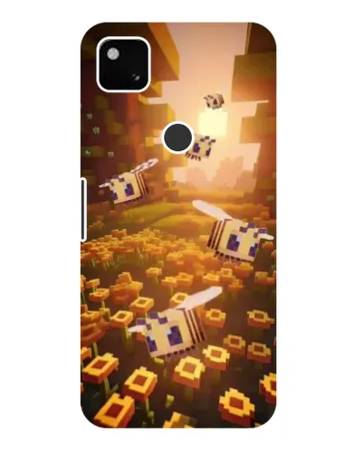 Чехол для Google Pixel 4a с картинкой «Поле подсолнухов»