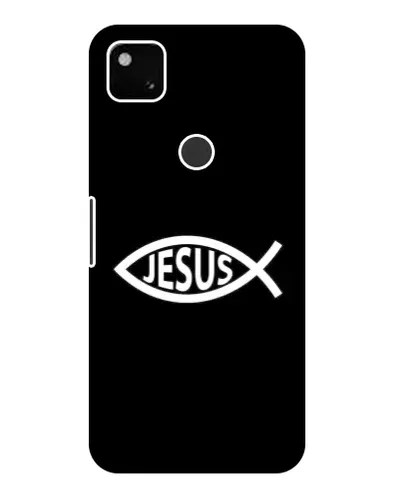 Чехол для Google Pixel 4a с картинкой «Классический Jesus»