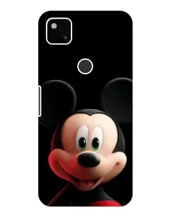 Чехол для Google Pixel 4a с картинкой «Улыбающийся Микки Маус»