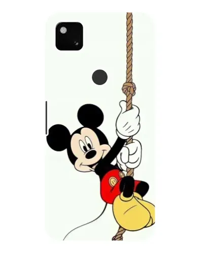 Чехол для Google Pixel 4a с картинкой «Mickey на канате»