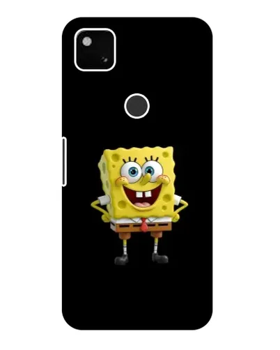 Чехол для Google Pixel 4a с картинкой «Классический Губка Боб»