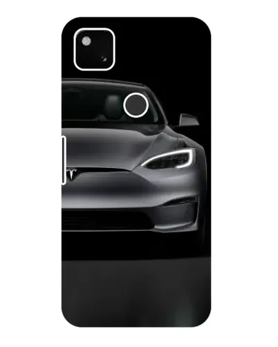 Чохол для Google Pixel 4a з картинкою «Tesla Model S Look»