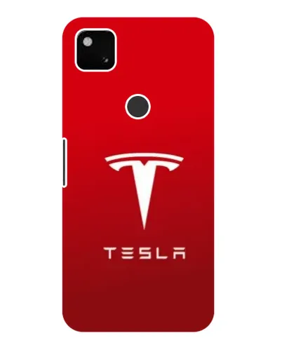 Чохол для Google Pixel 4a з картинкою «Tesla Red Classic»