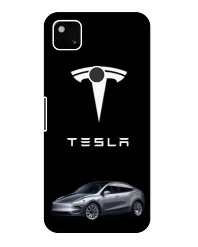 Чохол для Google Pixel 4a з картинкою «Tesla Model Y»