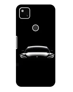 Чохол для Google Pixel 4a з картинкою «Фари Tesla Night»