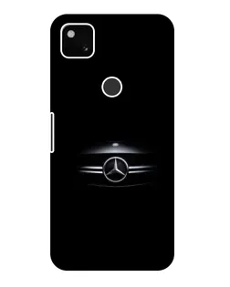Чехол для Google Pixel 4a с картинкой «Mercedes — абстрактные линии»