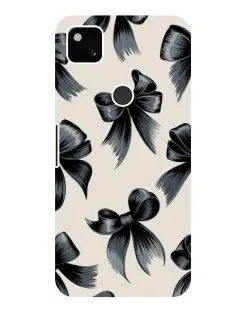 Чехол для Google Pixel 4a с картинкой «Банты Coquette»
