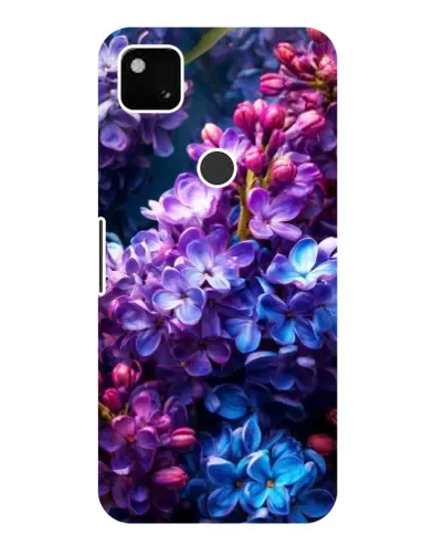 Чехол для Google Pixel 4a с картинкой «Сиреневый цвет»