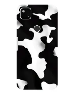 Чехол для Google Pixel 4a с картинкой «Черно-белое пятно»