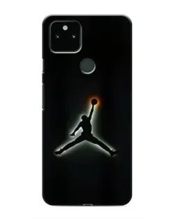 Чехол для Google Pixel 5 с картинкой «Jordan Gradient Logo»