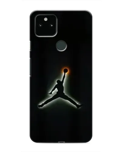 Чехол для Google Pixel 5 с картинкой «Jordan Gradient Logo»
