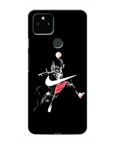 Чехол для Google Pixel 5 с картинкой «Jordan Jumpman»