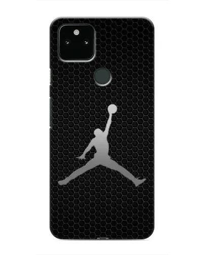 Чехол для Google Pixel 5 с картинкой «Jordan Dark Carbon»