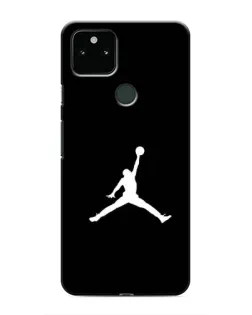Чехол для Google Pixel 5 с картинкой «Jordan Silhouette»