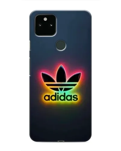 Чехол для Google Pixel 5 с картинкой «Неоновый Adidas»