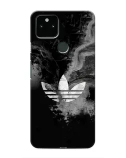 Чехол для Google Pixel 5 с картинкой «Абстрактный дым Adidas»