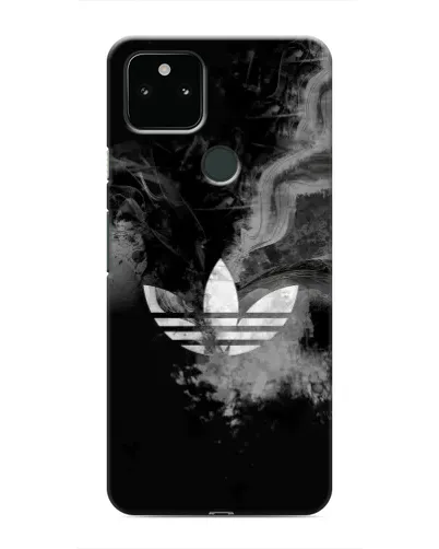 Чехол для Google Pixel 5 с картинкой «Абстрактный дым Adidas»