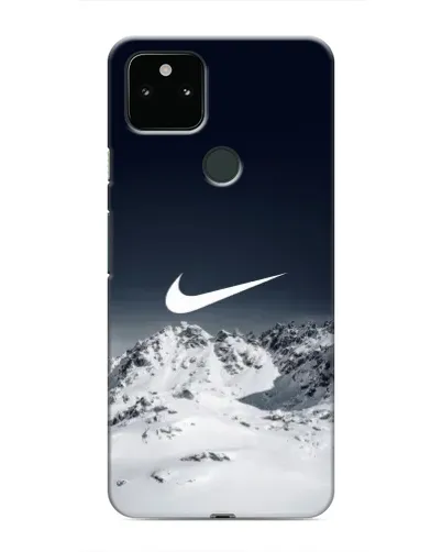 Чохол для Google Pixel 5 з картинкою «Nike — зимові гори»