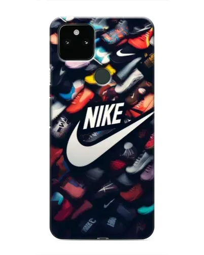Чохол для Google Pixel 5 з картинкою «Колекція кросівок Nike»